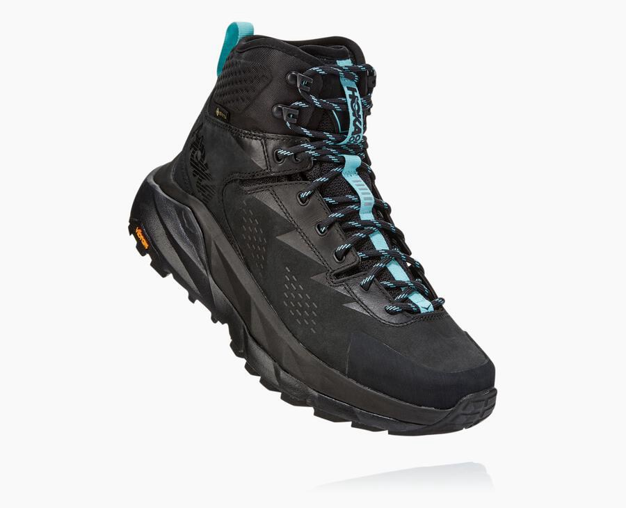 Hoka One One Turisticke Topanky Damske Čierne - Kaha GORE-TEX - 65832-MCLI